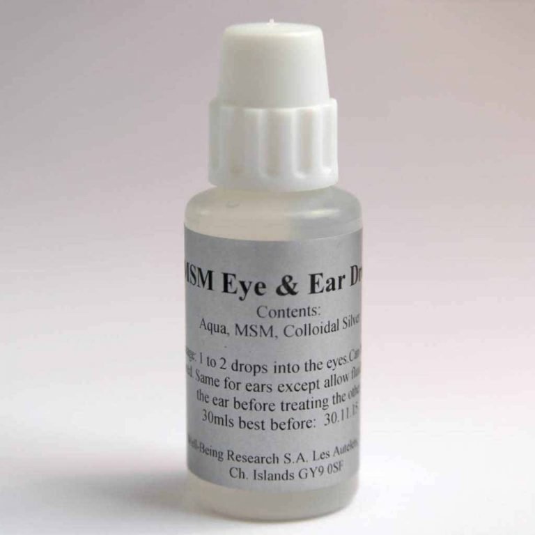 MSM Eye & Ear Drops 30ml bottle Harmonic Health
