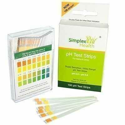 Simplex pH test strips
